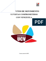 Movimiento UCV - Estatutos