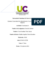 Derecho Laboral Actividad 5