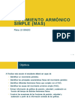 Movimiento Armónico Simple (Mas) : Física 10 GRADO