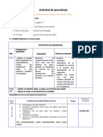 Trabalenguas Actividad de Aprendizaje