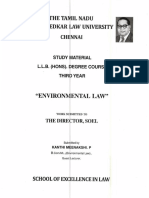 TNDLU-Environmental Law