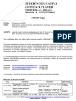 Circular No 012 - Jornada Pedagogica 22 de Junio de 2022-1