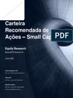 BTGPactual Carteiras Recomendadas Acoes Small Caps Junho 2021