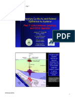 Porphyry Cu-Mo-Au and Related Epithermal Au Systems