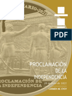 Folleto Bicentenario Independencia