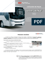 Catalogo de Pecas Comil Onibus Sa Tabela Chapa Ventarola Intermediario