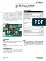 AT9933DB1 High Bright LED Driver IC Demoboard Meeting Automotive Requirements