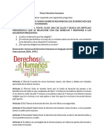 Tarea Derechos humanos