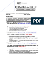 Evaluación Parcial HC