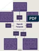 Etapas Del Presupuesto Mapa Conceptual