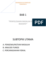 BAB 1 FORM 2 Penyelesaian Masalah Secara Inventif