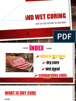 Dry and Wet Curing: Step by Step of How To Cure M EAT