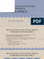 Organization & Planning Skills Workshop Infographics by Slidesgo