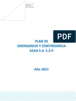 Plan de Emergencia y Contingencia 2021