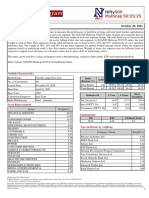 Factsheet Nifty500 Multicap50-25-25 Index