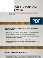 La Doble Imposición Fiscal