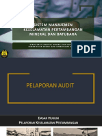 SMKP Minerba - Pelaporan Audit