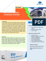 Battery Energy Storage System: Online Training Program