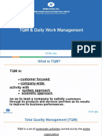 TQM & Daily Work Management Techniques
