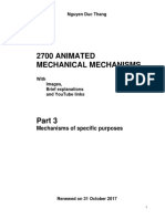 2700 ANIMATED MECHANICAL MECHANISMS Part 3 Mechanisms for Specific Purposes