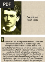 Saussure(LINGUISTICA)