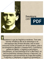 Saussure(LINGUISTICA)