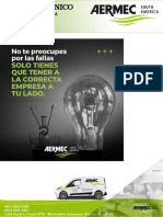 Aermec South America Service Brochure