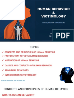 Human Behavior & Victimology Online Seminar