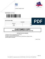 Customer Copy: Ticket Type: Adulto A/R - Castel Romano Designer Outlet