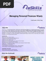 Managing Personal Finances Wisely