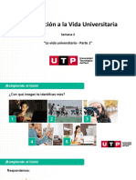 Sesión 2 IVU - La Vida Universitaria - Parte I