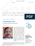 Competitive Coal - Power Line Magazine