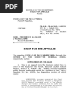 Sample Appellee's Brief Court of Appeals