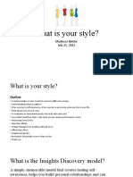 What Is Your Style