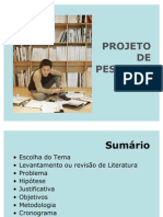 Projeto de Pesquisa