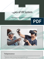 1 Types of VR