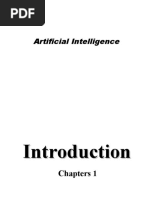 Chap 1-Introduction To AI