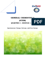General Chemistry 2 (STEM) : Quarter 4 - Module 1 & 2