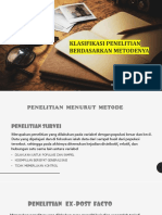 Topik 2 Klasifikasi Penelitian