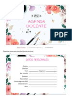 Agenda Docente - 13 - Editable