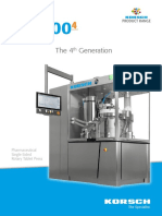 The 4 Generation: Pharmaceutical Single-Sided Rotary Tablet Press