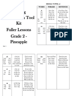 Reading Remediation Tool Kit Fuller Lessons Grade 2 - Pineapple