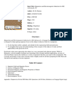 Overview:: Book Title:-Magnetism and Electromagnetic Induction For JEE