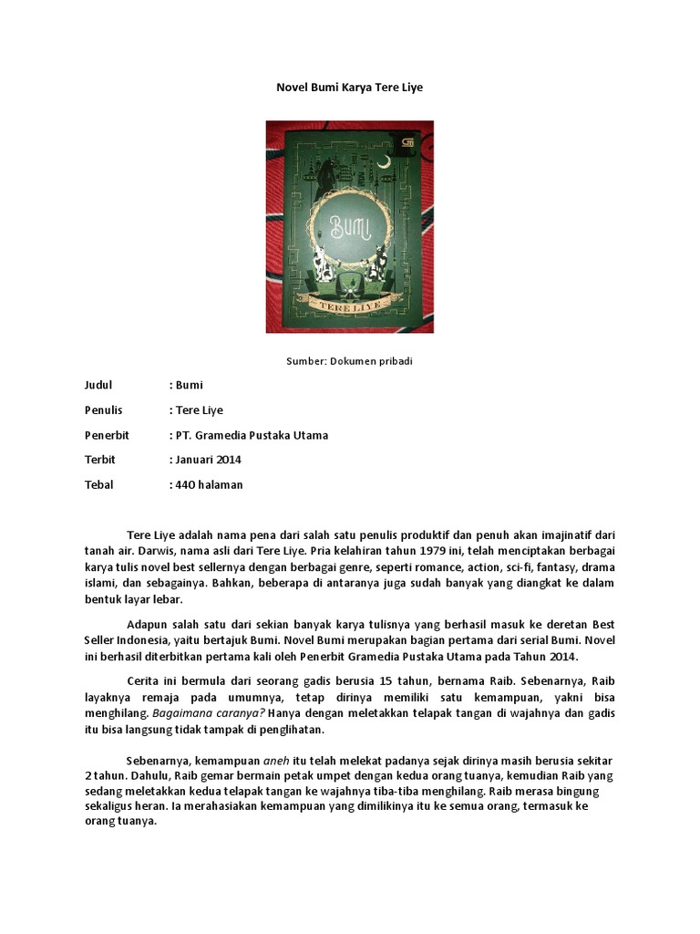 Bumi novel Tere Liye scene pertempuran