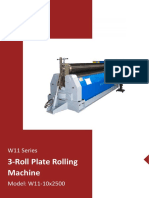 ADH 3-Roller Rolling Machine W11-10x2500
