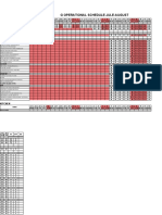 Master Schedule Operational G-14 Sept