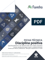 Ficha Tecnica Discplina Positiva