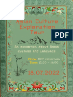 Asian Culture Exploration Tour - Poster 2 