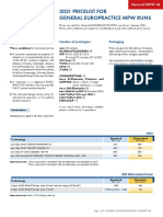 2021 Pricelist Europractice General MPW 8