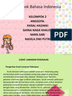 Surat Lamaran Pekerjaan